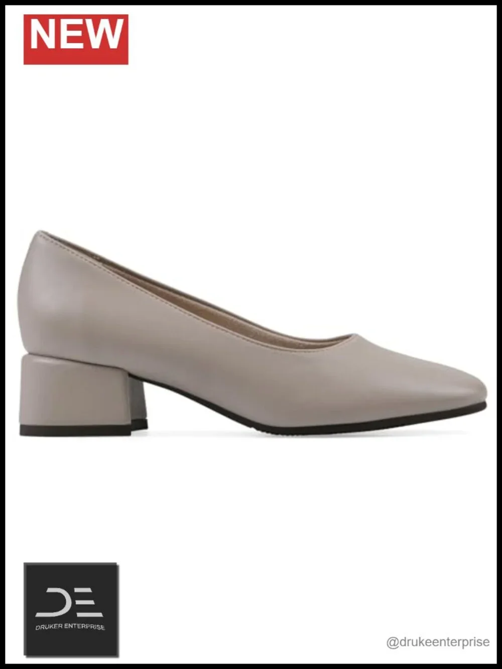 Cushioned Block Heel Pump Women's Low Heel Shoes